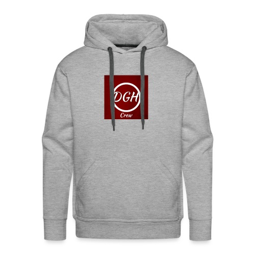 DGH rood - Mannen Premium hoodie