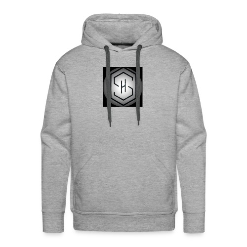 It's a s.h clothing brand which includes t shirts - Men's Premium Hoodie