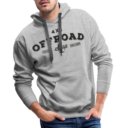 4x4 Offroad Shop Logo V3 - Männer Premium Hoodie