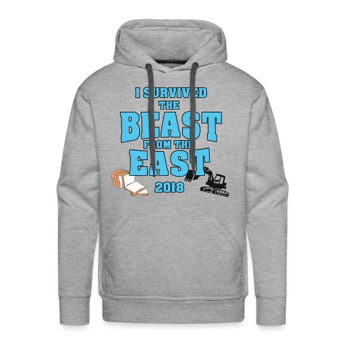 Beast from the East Survivor - Men's Premium Hoodie