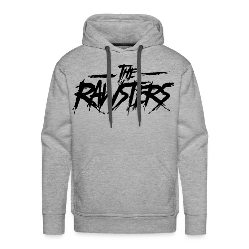 The Rawsters Logo - Sweat-shirt à capuche Premium pour hommes