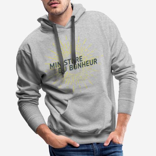 Ministère du Bonheur - Sweat-shirt à capuche Premium pour hommes
