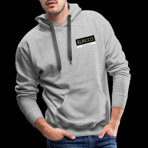 ELRicco - Sweat-shirt à capuche Premium pour hommes
