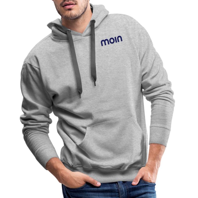 MOIN minimal (Nachtblau) - Männer Premium Hoodie