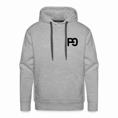 PG Zwart - Mannen Premium hoodie