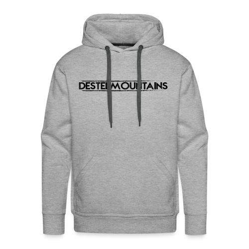 DESTELMOUNTAINS TEKST ZWA - Mannen Premium hoodie
