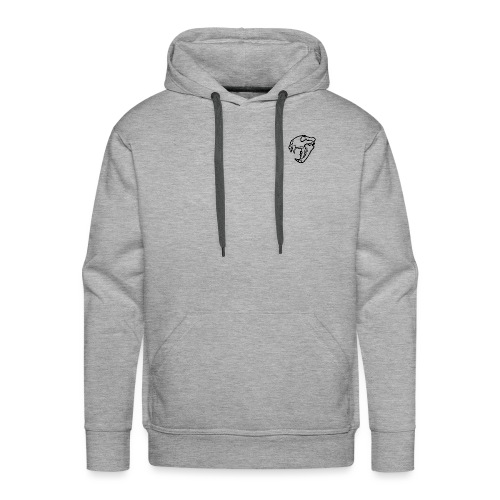 Lion Skull - help charity (all profits donated) - Mannen Premium hoodie