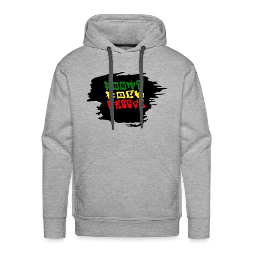 roots rock reggae - Sweat-shirt à capuche Premium pour hommes