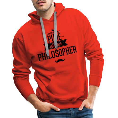 100 Prozent Philosoph - Männer Premium Hoodie