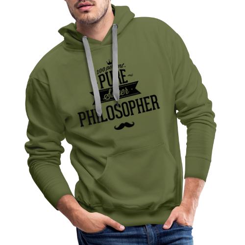 100 Prozent Philosoph - Männer Premium Hoodie
