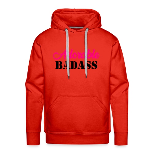 Adorable Badass - Mannen Premium hoodie