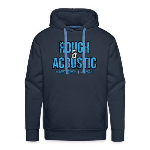 Rough & Acoustic Logo - Männer Premium Hoodie