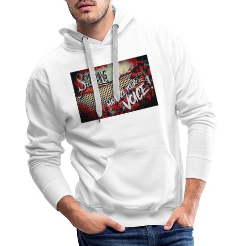 Maximize your Voice! Screaming Lessons - Männer Premium Hoodie