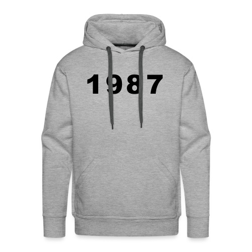 1987 - Mannen Premium hoodie