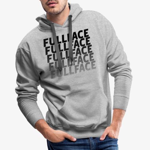 FULLFACE #1 black - Männer Premium Hoodie