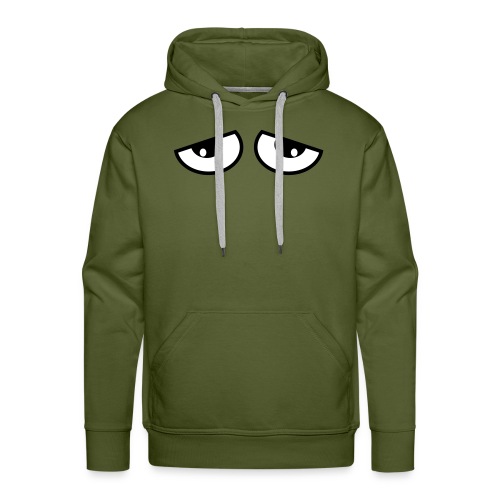 slaap ogen - Mannen Premium hoodie