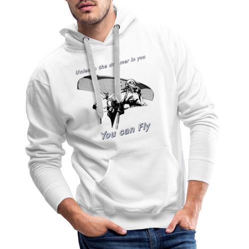 Unleash the dreamer you can fly - Men's Premium Hoodie