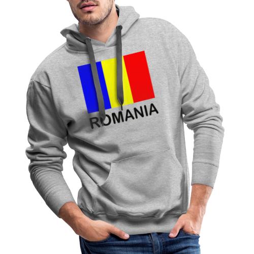 Fahne Romania - Männer Premium Hoodie