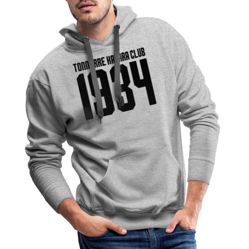 TKC 1934 sérigraphié noir - Sweat-shirt à capuche Premium pour hommes