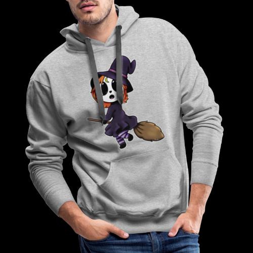 Panda sorcière - Sweat-shirt à capuche Premium Homme
