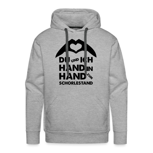 Hand in Hand zum Schorlestand / Gruppenshirt - Männer Premium Hoodie