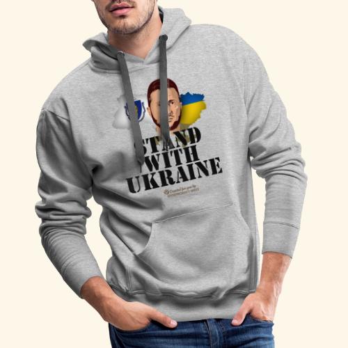 Massachusetts Ukraine - Männer Premium Hoodie