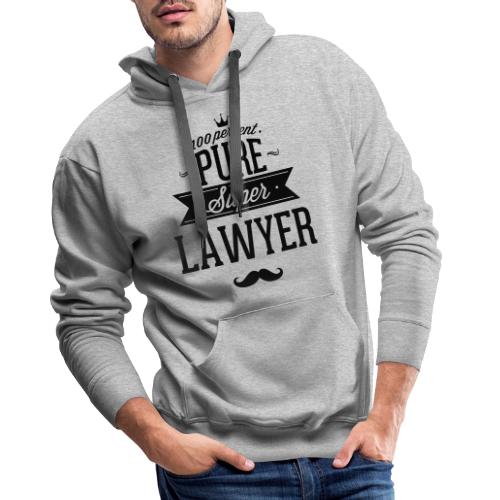 100 Prozent super Anwalt - Männer Premium Hoodie