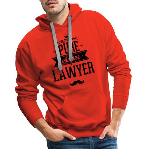 100 Prozent super Anwalt - Männer Premium Hoodie