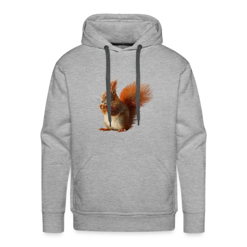 Wiewiórka - Bluza męska Premium z kapturem