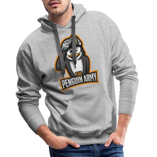 The Penguin Army Logo - Männer Premium Hoodie