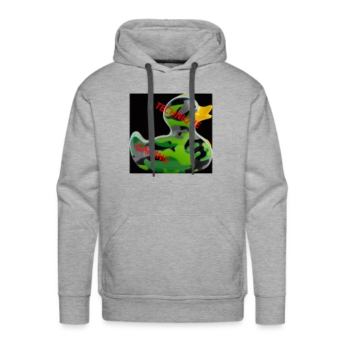 YOUTUBE NAME WITH A CAMO DUCK - Men's Premium Hoodie