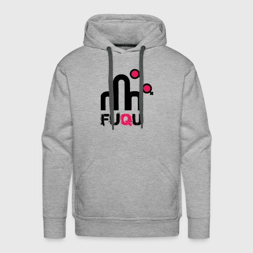 T-shirt FUQU logo colore nero - Felpa con cappuccio premium da uomo