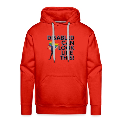 Disabled can look like this 4 - Mannen Premium hoodie