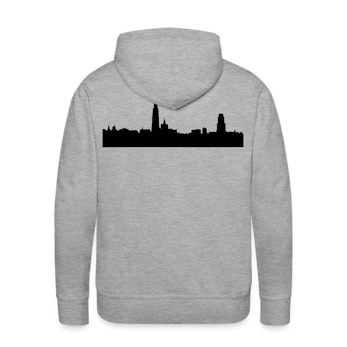 Skyline Antwerp - Mannen Premium hoodie