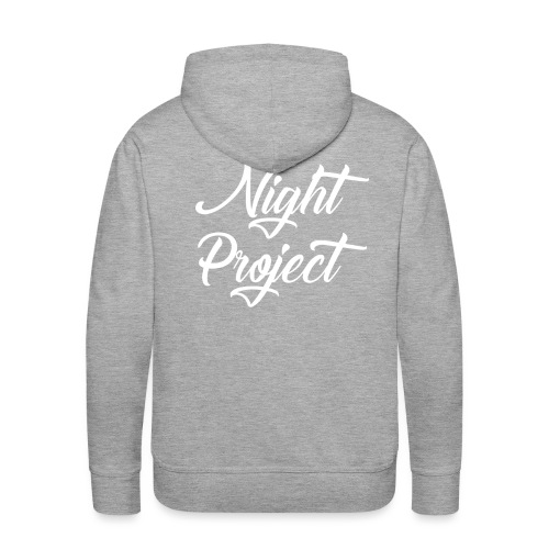 Night-Project - Sans fond - Sweat-shirt à capuche Premium pour hommes