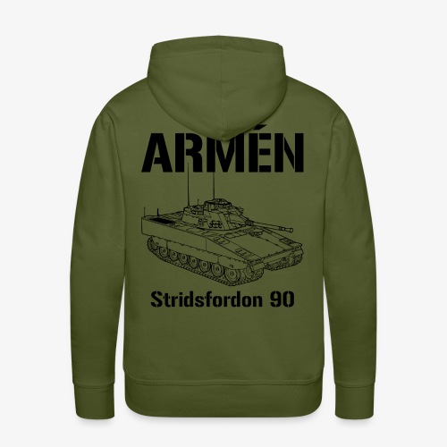 Armén Stridsfordon 9040 - Premiumluvtröja herr