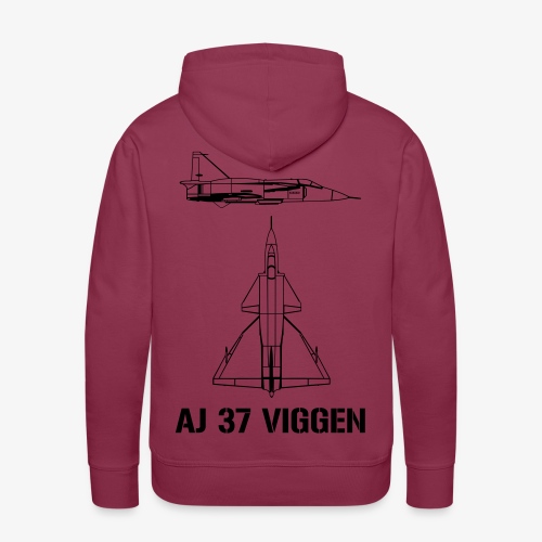 AJ 37 VIGGEN - Premiumluvtröja herr