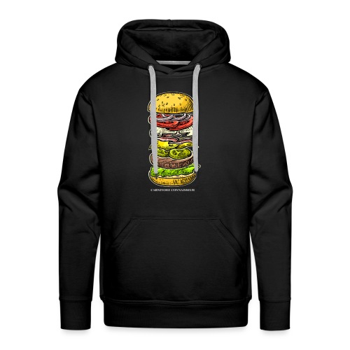 Burger Bausatz Grill-T-Shirt - Männer Premium Hoodie