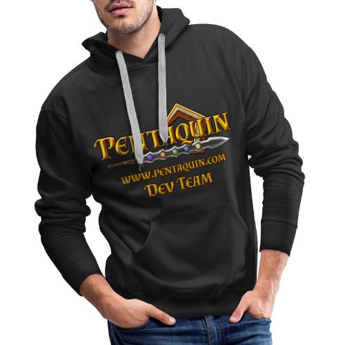 Pentaquin Logo DEV - Männer Premium Hoodie