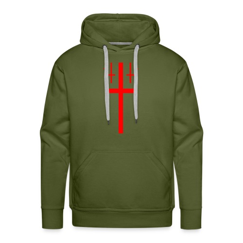 cross christus god jesus - Men's Premium Hoodie