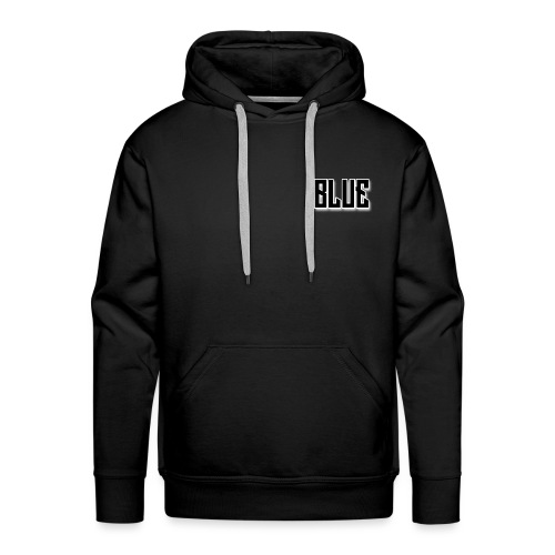 BLUE zwart - Mannen Premium hoodie