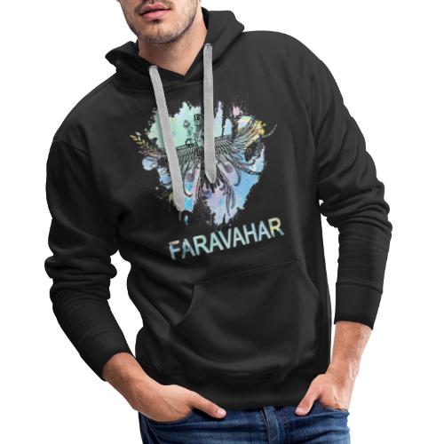 Faravahar Oud Irannisch Perzisch symbool - Mannen Premium hoodie