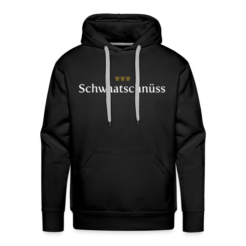 Schwaatschnuess (Köln/Kölsch/Karneval) - Männer Premium Hoodie