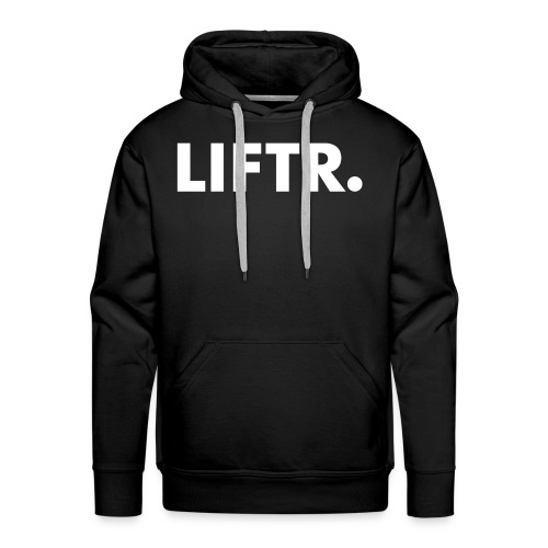 LIFTR. logo wit - Mannen Premium hoodie