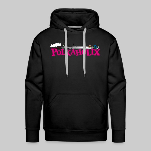 PHX Schriftzug + TV Man - Sweat-shirt à capuche Premium pour hommes