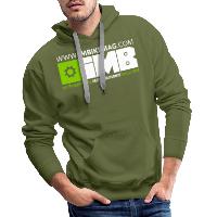 IMB Logo - Men's Premium Hoodie olive green
