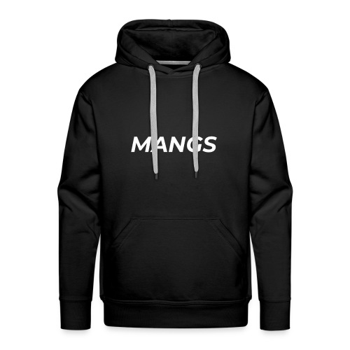 Mangs tekst - Mannen Premium hoodie