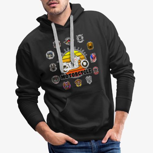 Born to be Rider - Motorcycle - Collection - Männer Premium Hoodie