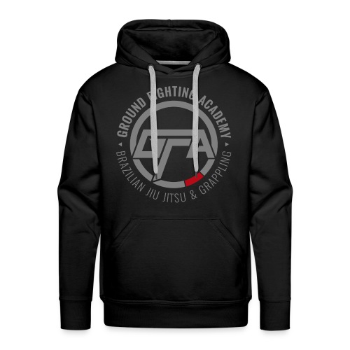 GFA logo (grijs) - Mannen Premium hoodie