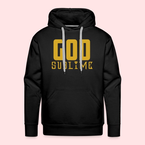 GOD SUBLIME - Sudadera con capucha premium para hombre